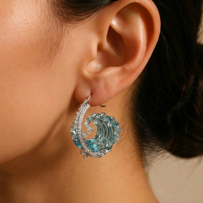 Ocean's Oath Silver Necklace with Bonus Earrings – Limited Time Offer