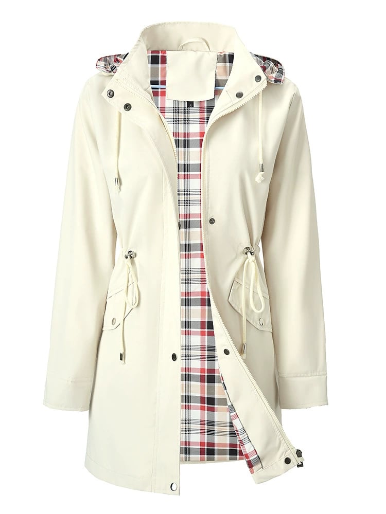 Sofia | Waterproof 3-in-1 Detachable-Hood Rain Coat