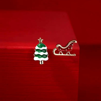Christmas Santa Claus Tassel Earrings