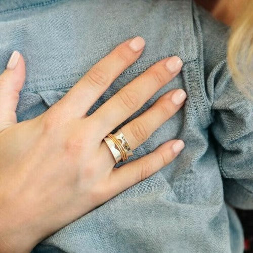 Retro Love Wrapping Ring