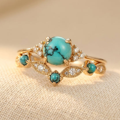 Bohemian Turquoise Ring