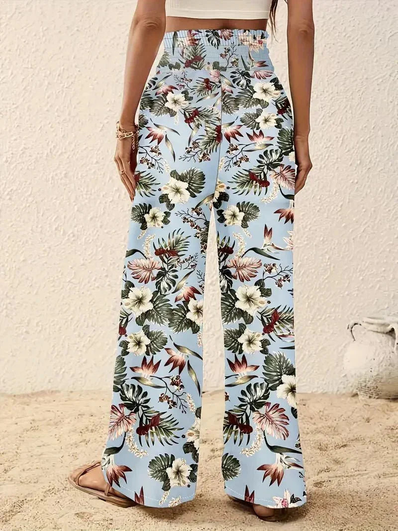 Alexa™ Elegant Floral Trousers
