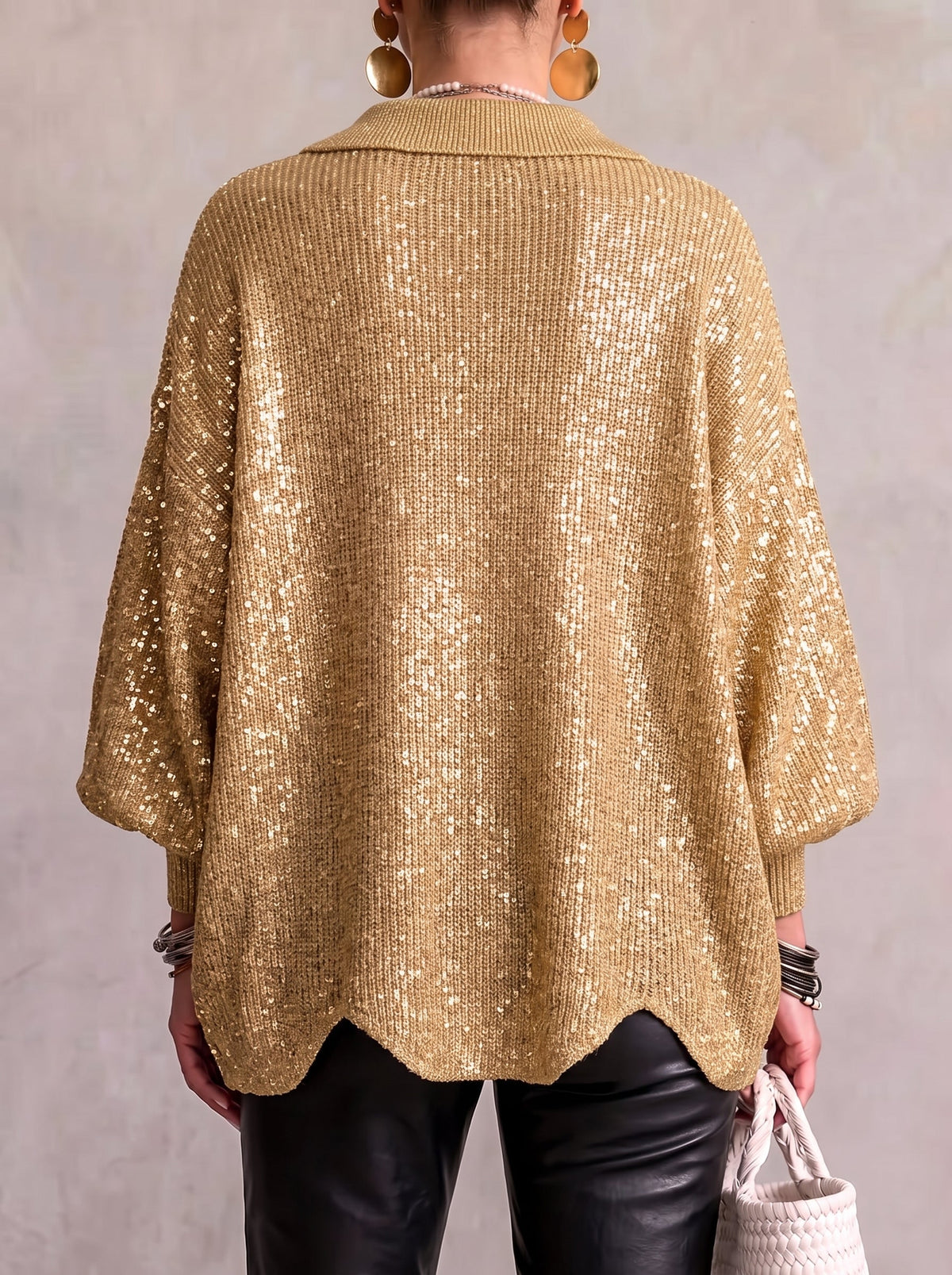 Eleanor| Oversized Button Cardigan