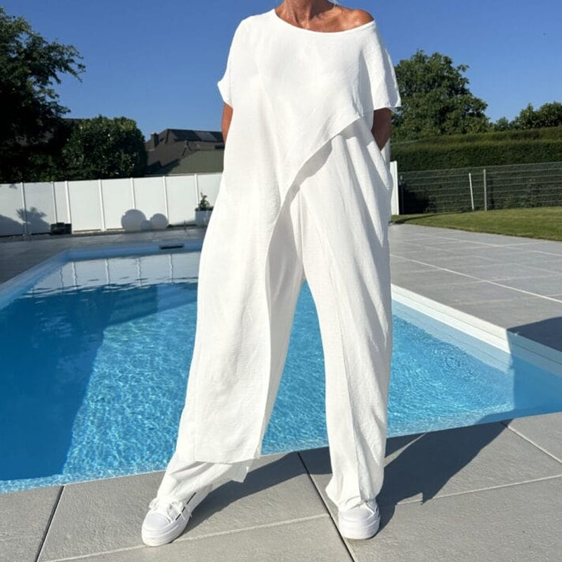Gabbie™ Elegant Off-Shoulder Two-Piece Set