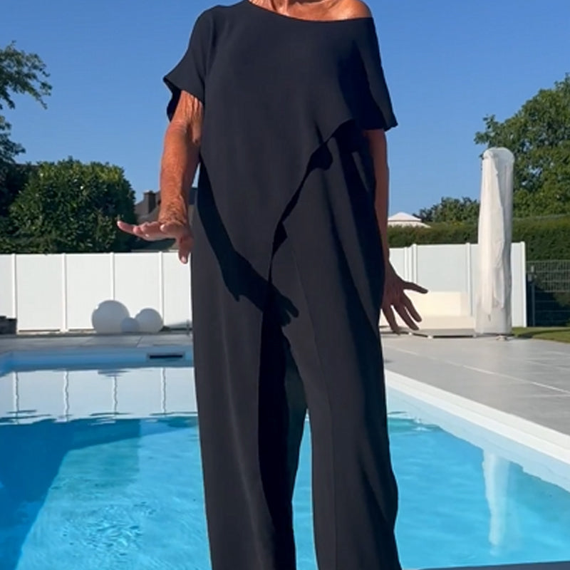 Gabbie™ Elegant Off-Shoulder Two-Piece Set
