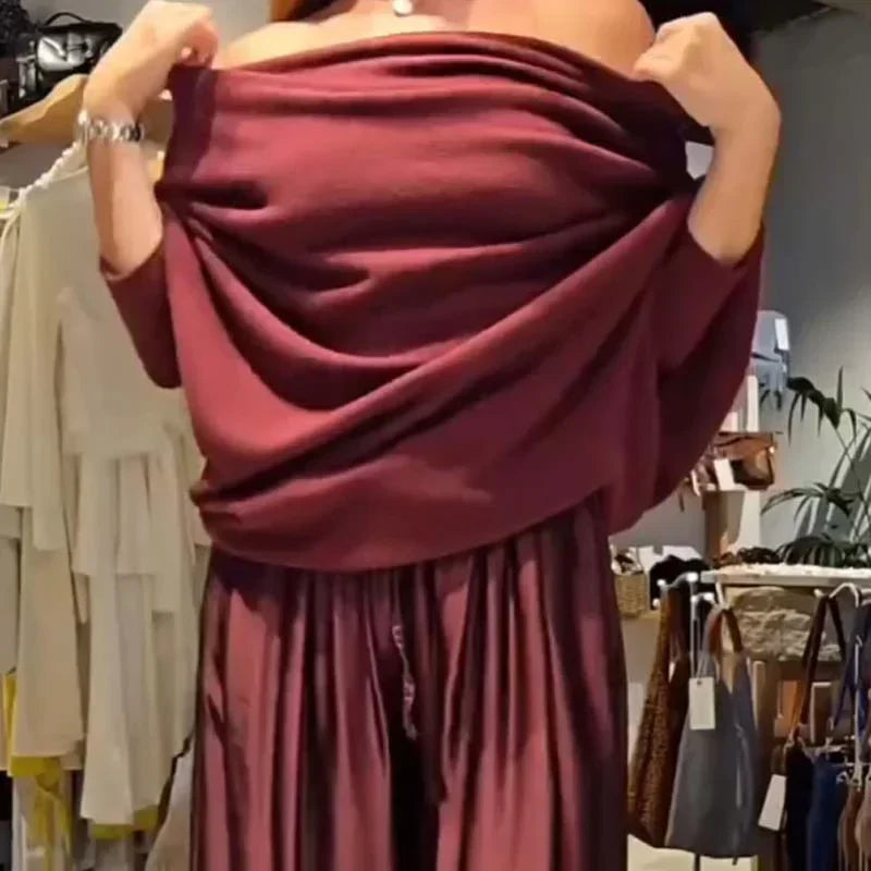 Georgina™ Elegant Off-Shoulder Set